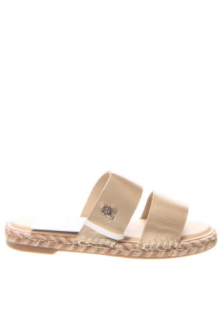 Papuci Tommy Hilfiger, Mărime 37, Culoare Auriu, Preț 594,99 Lei