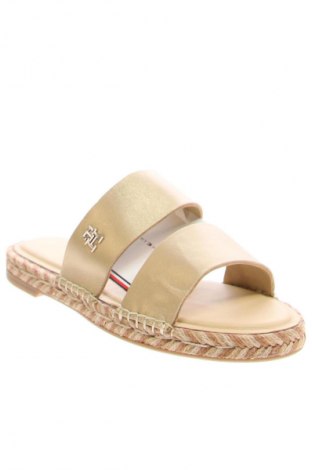 Pantolette Tommy Hilfiger, Größe 39, Farbe Golden, Preis 137,99 €