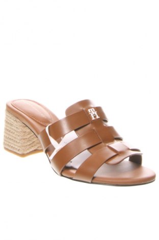 Pantolette Tommy Hilfiger, Größe 38, Farbe Braun, Preis 162,99 €