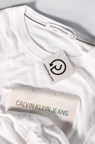 Dámské tričko Calvin Klein Jeans, Velikost S, Barva Bílá, Cena  619,00 Kč