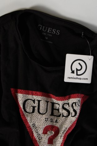 Bluzka damska Guess, Rozmiar XL, Kolor Czarny, Cena 157,99 zł