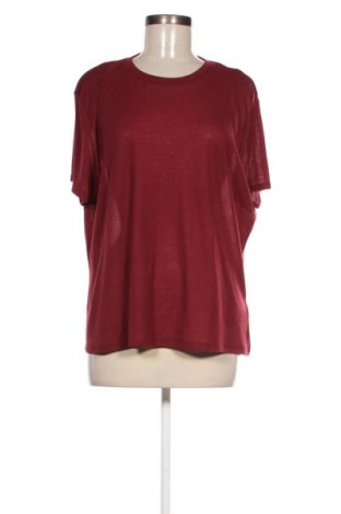 Damen Shirt H&M Divided, Größe 4XL, Farbe Rot, Preis 18,45 €