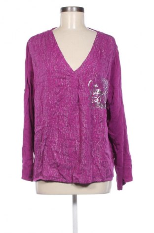 Damen Shirt Made With Love, Größe L, Farbe Lila, Preis 3,99 €