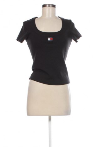 Bluză de femei Tommy Jeans, Mărime M, Culoare Negru, Preț 491,99 Lei