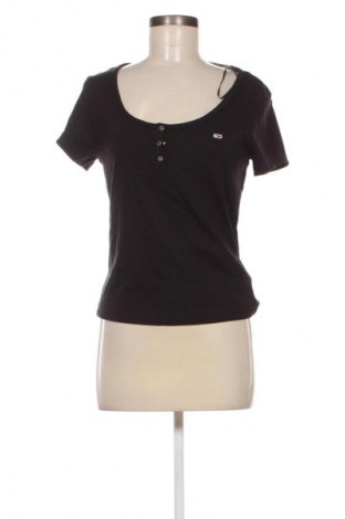 Női blúz Tommy Jeans, Méret L, Szín Fekete, Ár 37 899 Ft