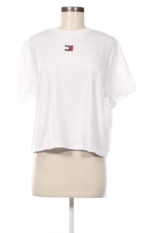 Bluză de femei Tommy Jeans, Mărime L, Culoare Alb, Preț 491,99 Lei