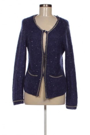 Damen Strickjacke Question?, Größe L, Farbe Blau, Preis 20,99 €