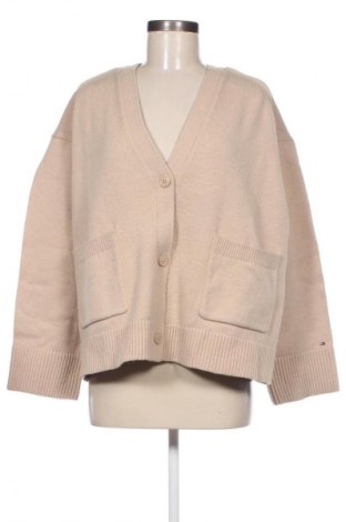 Damen Strickjacke Tommy Hilfiger, Größe XXL, Farbe Beige, Preis 197,99 €