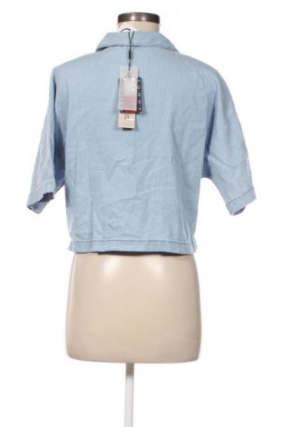 Damenbluse Tommy Jeans, Größe S, Farbe Blau, Preis € 104,99