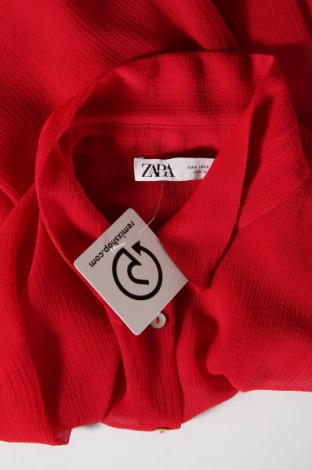 Damenbluse Zara, Größe S, Farbe Rot, Preis € 14,00