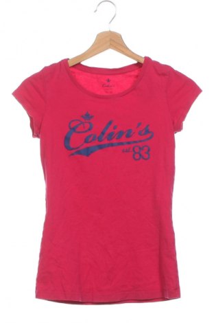 Damski T-shirt Colin's, Rozmiar XS, Kolor Różowy, Cena 39,08 zł