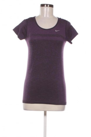 Γυναικείο t-shirt Nike, Μέγεθος S, Χρώμα Βιολετί, Τιμή 6,99 €