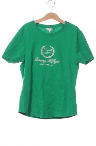 Tricou de femei Tommy Hilfiger, Mărime XS, Culoare Verde, Preț 269,99 Lei