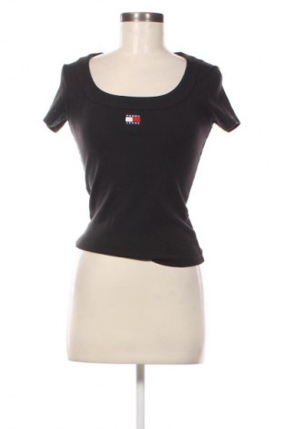 Γυναικείο t-shirt Tommy Hilfiger, Μέγεθος S, Χρώμα Μαύρο, Τιμή 50,99 €