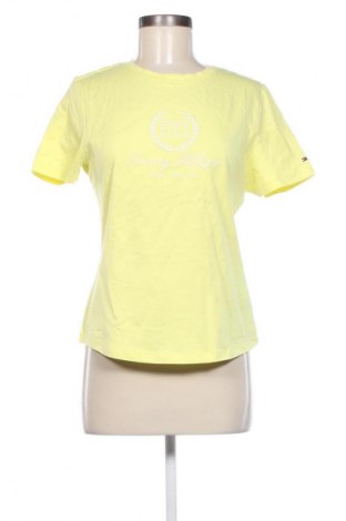Γυναικείο t-shirt Tommy Hilfiger, Μέγεθος L, Χρώμα Κίτρινο, Τιμή 49,99 €