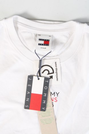 Damski T-shirt Tommy Jeans, Rozmiar XS, Kolor Biały, Cena 262,99 zł