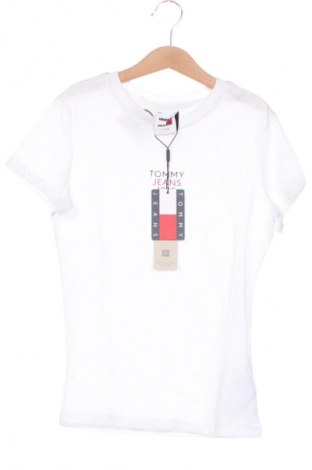 Damski T-shirt Tommy Jeans, Rozmiar XS, Kolor Biały, Cena 262,99 zł