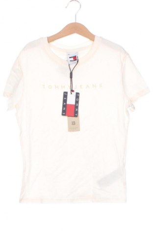 Γυναικείο t-shirt Tommy Jeans, Μέγεθος XS, Χρώμα Εκρού, Τιμή 50,99 €