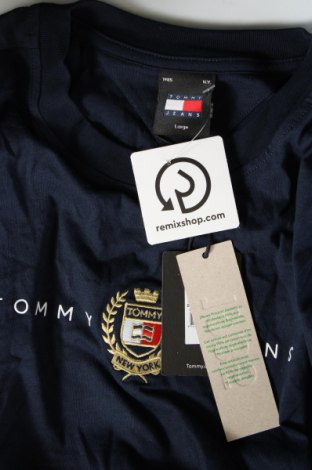 Tricou de femei Tommy Jeans, Mărime L, Culoare Albastru, Preț 269,99 Lei