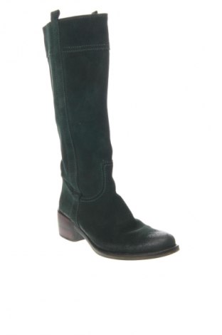 Damen Stiefeletten Kampgen, Größe 37, Farbe Grün, Preis 59,41 €