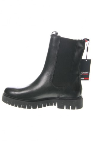 Damenstiefel Tommy Jeans, Größe 39, Farbe Schwarz, Preis 139,99 €