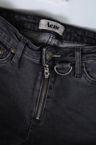 Damskie jeansy Acne, Rozmiar XXS, Kolor Czarny, Cena 257,47 zł