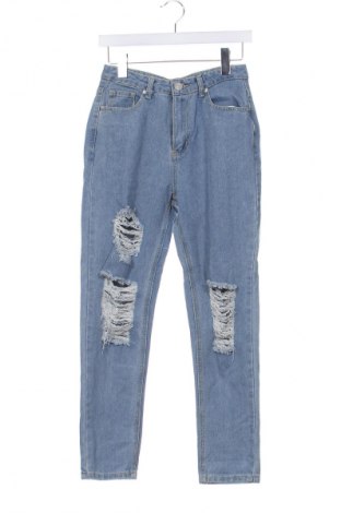 Damskie jeansy Boohoo, Rozmiar S, Kolor Niebieski, Cena 147,99 zł