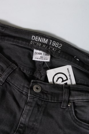 Дамски дънки Denim 1982, Размер L, Цвят Сив, Цена 16,99 лв.