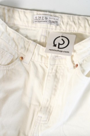 Дамски дънки Denim Co., Размер XS, Цвят Бял, Цена 12,99 лв.