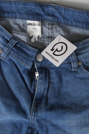 Damskie jeansy Monki, Rozmiar M, Kolor Niebieski, Cena 111,99 zł