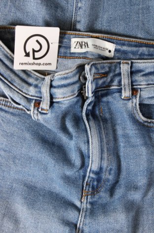 Damskie jeansy Zara, Rozmiar S, Kolor Niebieski, Cena 86,99 zł