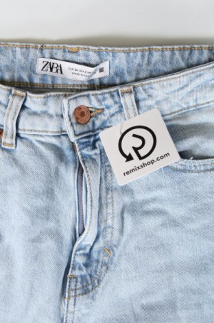 Дамски дънки Zara, Размер XS, Цвят Син, Цена 27,99 лв.