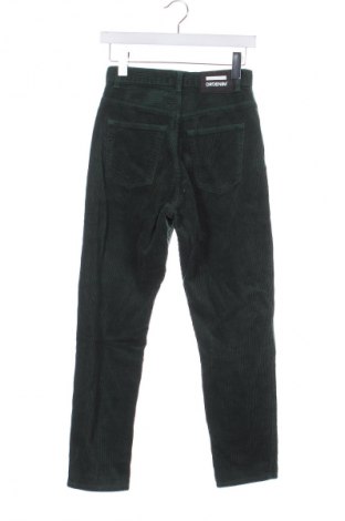 Pantaloni de velvet de femei, Mărime XS, Culoare Verde, Preț 138,05 Lei