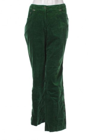 Pantaloni de velvet de femei Anna, Mărime L, Culoare Verde, Preț 38,99 Lei