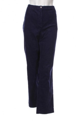 Damen Cordhose Helena Vera, Größe XXL, Farbe Blau, Preis 33,99 €