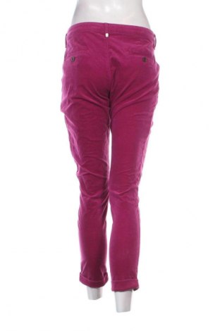 Pantaloni de velvet de femei Stefanel, Mărime L, Culoare Roz, Preț 707,65 Lei