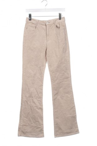 Pantaloni de velvet de femei Tally Weijl, Mărime XXS, Culoare Bej, Preț 94,99 Lei