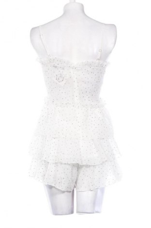 Women's short jumpsuit Pretty Little Thing, Mărime M, Culoare Alb, Preț 64,99 Lei