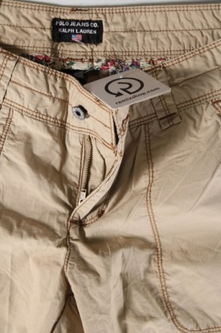 Pantaloni scurți de femei Polo Jeans Company by Ralph Lauren, Mărime S, Culoare Bej, Preț 410,59 Lei