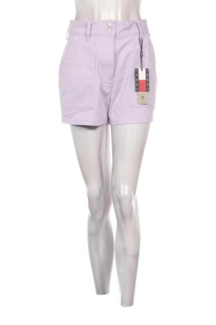 Pantaloni scurți de femei Tommy Jeans, Mărime M, Culoare Mov, Preț 294,99 Lei