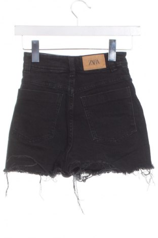 Pantaloni scurți de femei Zara, Mărime XXS, Culoare Negru, Preț 40,82 Lei