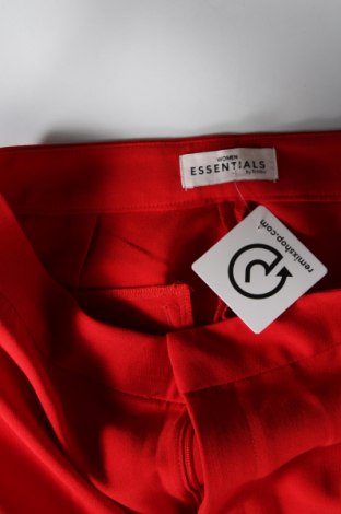 Pantaloni de femei Essentials by Tchibo, Mărime S, Culoare Roșu, Preț 73,98 Lei