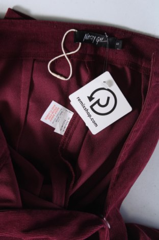 Pantaloni de femei Nasty Gal, Mărime S, Culoare Roșu, Preț 104,59 Lei