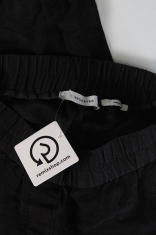 Pantaloni de femei Reserved, Mărime XS, Culoare Negru, Preț 73,98 Lei