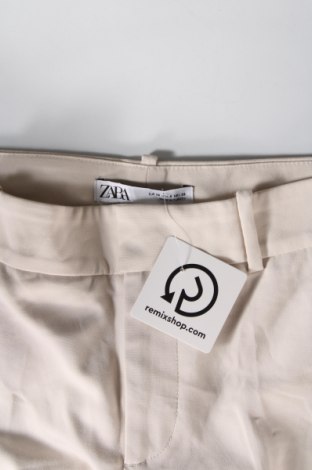 Pantaloni de femei Zara, Mărime S, Culoare Bej, Preț 186,61 Lei