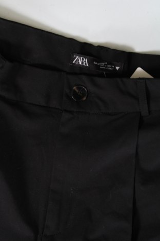 Дамски панталон Zara, Размер XS, Цвят Черен, Цена 27,99 лв.