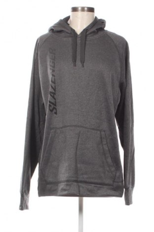 Damen Fleece Sweatshirt Slazenger, Größe L, Farbe Grau, Preis € 27,99