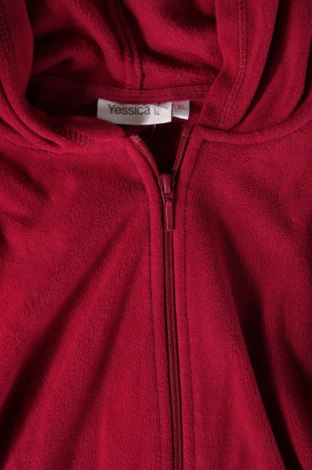 Γυναικείο fleece φούτερ Yessica, Μέγεθος XL, Χρώμα Κόκκινο, Τιμή 24,99 €