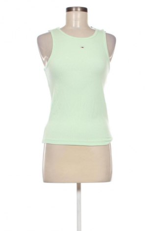 Damentop Tommy Jeans, Größe M, Farbe Grün, Preis 32,99 €