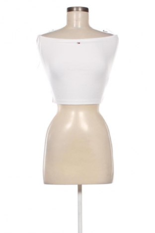 Tricou de damă Tommy Jeans, Mărime S, Culoare Alb, Preț 217,99 Lei